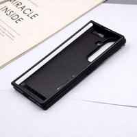 Coques de téléphone vierges pour sublimation, ultra-fines, antichoc, en PC souple, pour transfert thermique, compatibles Z Fold 7/6/5/4