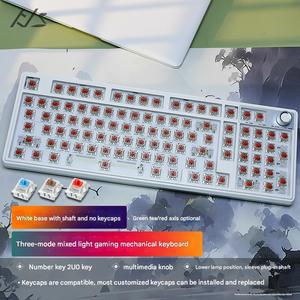 HJSDZHI H102 기계식 키보드 무선 2.4G 블루투스 혼합 조명 - Product Image 3