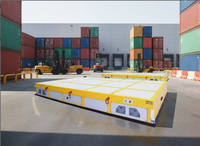 Robot AGV Pengangkat Ganda 70 Ton dengan Navigasi Magnetik, Penghindaran Rintangan Laser, dan Daya Tahan 4-6 Jam dari Produsen Cerdas
