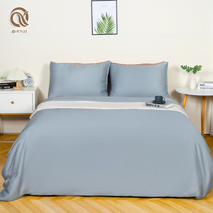100% tre sateen 4-mảnh hiện đại dệt được trang bị giường thiết lập bao gồm đôi đôi Vua & len nhà máy bìa cho nhà hoặc đám cưới - Product Image 2