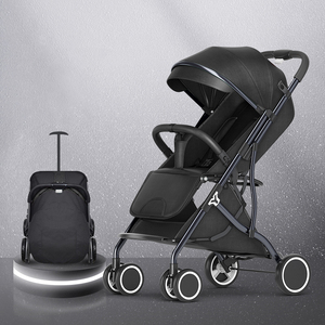 Vente en gros de poussettes multifonctionnelles de luxe 4 en 1, pliables et légères - Product Image 4