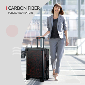 Valise de <span class=keywords><strong>cabine</strong></span> en aluminium de 20 pouces, 100% fibre de carbone, coque rigide, <span class=keywords><strong>ultra</strong></span> légère, valise de voyage de haute qualité - Product Image 6