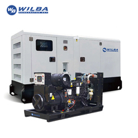 Grupo Electrógeno Diésel Weichai WP13D440E310 de 350KW 400KW 438KVA 450KVA 500KVA con Sistema de Control Lateral y Tanque de Combustible Integrado