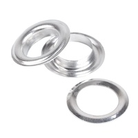 Attaches de bâche anti-rouille, œillets en aluminium avec rondelle 12mm 15mm