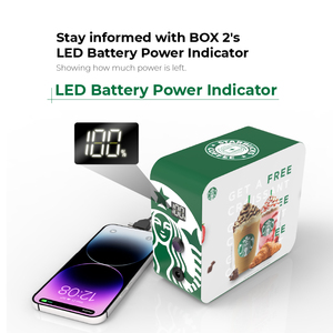 Stazione di Ricarica da Tavolo BOX 2 35W con Ricarica Wireless per Cellulari e Ristoranti - Product Image 6