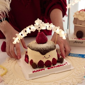 Arch Cake Decorative Light Led Birthday Party Reusable <b>Plastic</b> With Batteries Included - Product Image 4