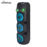 Regalo Perfecto: Altavoz Inalámbrico Recargable de 3000 mAh, Triple, de 8 Pulgadas, con Bluetooth 5.0 y Emparejamiento TWS para Fiestas al Aire Libre en el Patio Trasero