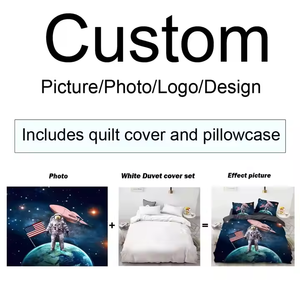 <span class=keywords><strong>Housse</strong></span> <span class=keywords><strong>de</strong></span> <span class=keywords><strong>couette</strong></span> personnalisée avec image <span class=keywords><strong>de</strong></span> <span class=keywords><strong>marque</strong></span> avec logo photo Ensembles <span class=keywords><strong>de</strong></span> literie <span class=keywords><strong>Housse</strong></span> <span class=keywords><strong>de</strong></span> <span class=keywords><strong>couette</strong></span> douce et taies d'oreiller - Product Image 5