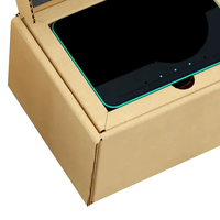 Personnalisation de boîtes d'emballage de produits électroniques boîtes de livraison express de couleur unie boîtes d'avion