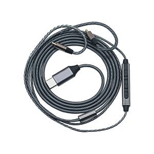 <b>Headphone</b> <b>Adapter</b> Type C Male To Dc Female Cable Copper Wire Nickel Plating Audio Video Cable Replacement For Earphones - Product Image 4