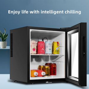 <span class=keywords><strong>Mini</strong></span> Refrigerador Personalizable de Sobremesa con Congelador para el Hogar, <span class=keywords><strong>Mini</strong></span> Bar Enfriador con Puerta de Cristal, Frigorífico Electrónico para Hotel y Dormitorio - Product Image 6