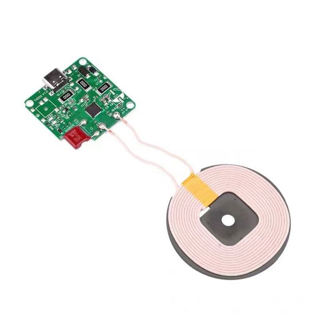 10mm Long-Distance Wireless Charging Module Fast DC5V/9V/12V-15W Air Isolation for Mobile Phones Electronic Modules and Kits