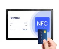 Tableta Android GMS de 10 Pulgadas con NFC MT8786, Puerto USB Tipo C Dual, Tableta PC con Soporte para Sistema POS de Pedidos en Restaurantes