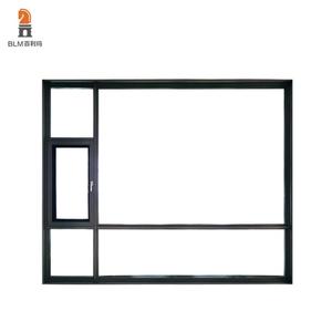 Thiết kế hiện đại đôi tráng men Khuôn Cửa Sổ Khung nhôm kính cường lực louver Rèm cho nhà bếp khách sạn sử dụng nhà Máy Giá - Product Image 1