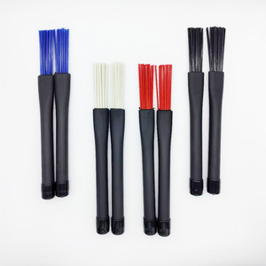 Cepillos de plástico para batería de jazz, cepillos retráctiles para batería, cepillos de alambre de nailon para batería, accesorios de percusión - Product Image 5