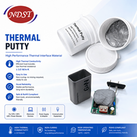 Pasta Adhesiva Conductora Térmica de Silicona Blanca NDST 2W/m.K (No Curable) Sellador Impermeable para Interfaz Térmica Electrónica