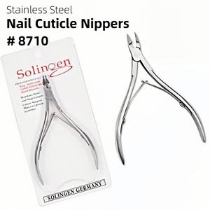 <span class=keywords><strong>Pince</strong></span> à cuticules en acier inoxydable 8710 facile à couper, outil de soin des ongles pour le <span class=keywords><strong>retrait</strong></span> des ongles de beauté, coupe-cuticules au doigt, en stock - Product Image 2