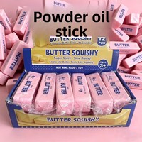 Juguete Antiestrés Kawaii de PU Suave como la Mantequilla, de Levantamiento Lento, con Forma de Pastel de Arroz, Mochi y Taba Horneado, para Apretar, para Mayores de 14 Años