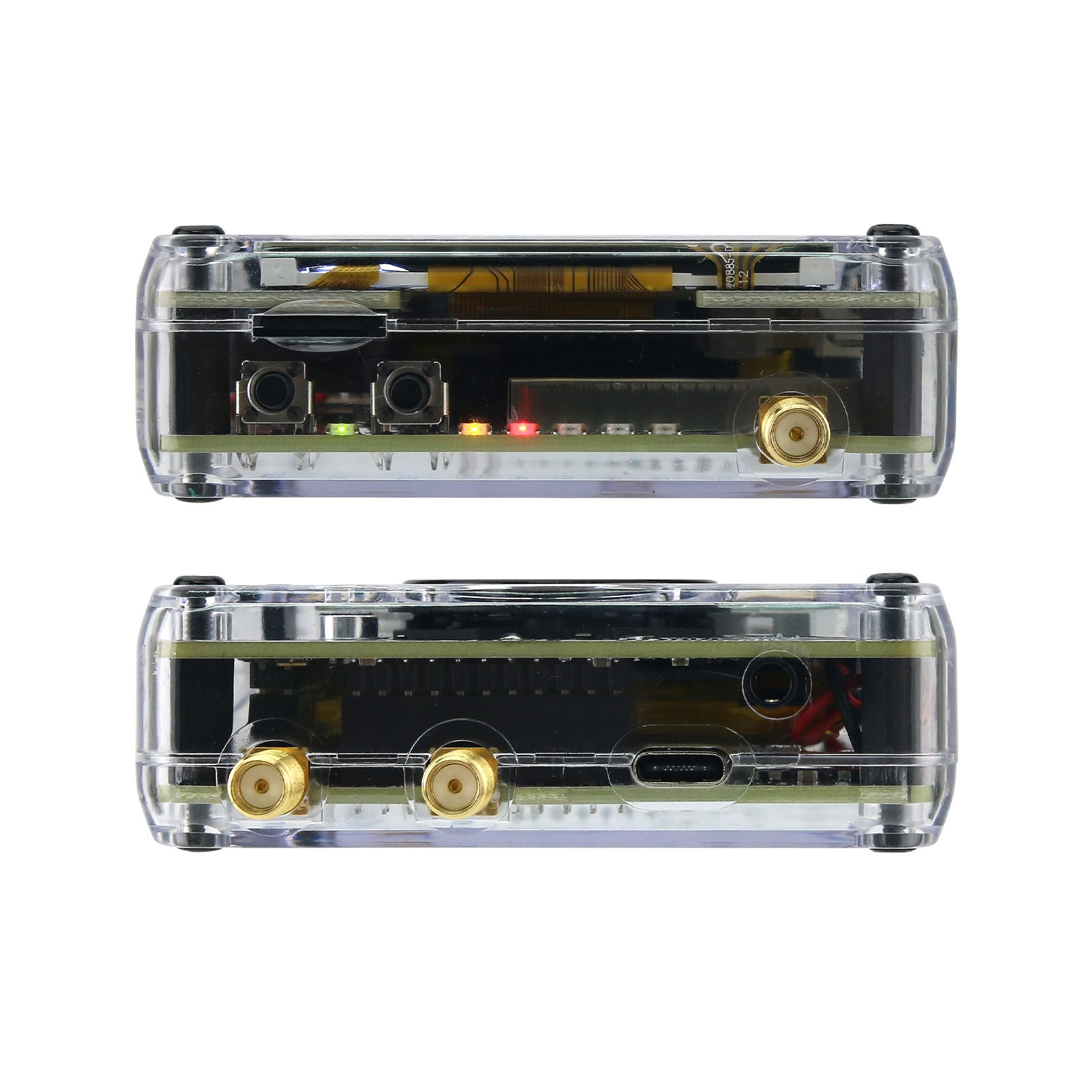 HAMGEEK R10C + H4M Hackrf One SDR Radio - MAX2837 & Portapack