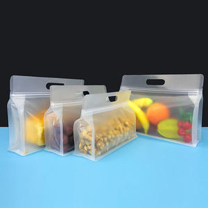 Imballaggio con cerniera per la conservazione degli alimenti in plastica compostabile all'ingrosso sacchetto di caffè per tè in materiale trasparente per uso alimentare - Product Image 2