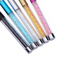 Pinceaux pour manucure, outil de nail art, stylo de sculpture, pinceau liner pour extension d'ongles en acrylique et gel UV, motifs de grille et de fleurs, pour dessin et design DIY