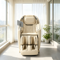 Fauteuil de massage commercial Boncare K21 pour hall d'hôtel, style bureau, avec rail SL 4D, certifié CE, zéro gravité, soin corporel complet