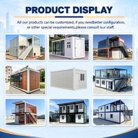Rumah Modular Pabrikasi, Rumah Prefab Mini, Kabin Kontainer, Unit Apartemen Modular, Akomodasi Sementara untuk Penggunaan Staf Perkemahan