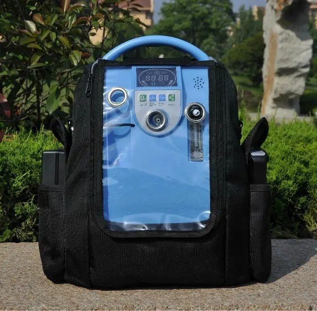 CE 1-5l Home/battery/car Use Light Weight Commercial Oxygen-concentrator Portable Oxygen Breathing Machine