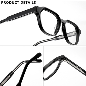 Produttore di Occhiali da Sole di Alta Qualità Offre Occhiali da Sole Personalizzati e alla Moda con Montatura Quadrata in Acetato e Protezione UV400 - Product Image 5
