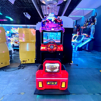 Anime Arcade Factory Promotion : Machine de jeu de simulation de conduite rapide de dirigeable, petite installation de jeu de course, modèle métallique simple
