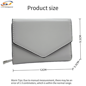 <span class=keywords><strong>Porte</strong></span>-cartes multifonctionnel et mini <span class=keywords><strong>porte</strong></span>-monnaie tendance pour femmes - Product Image 6