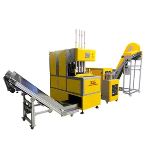 PET Bottle Stretch Blow Moulding Machine 4 Cavity Drinking Bottle Making Machine with Auto Loader
