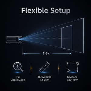 Proyector 4K ViewSonic LSD500-4K 5000 ANSI Lúmenes, Proyector Láser DLP 3000000:<span class=keywords><strong>1</strong></span>, Cine en Casa - Product Image 4