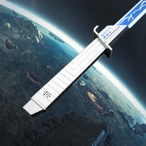 Sabres laser directement du fabricant, sabre noir mandalorien en alliage d'aluminium, couleurs infinies, rechargeable, jouet lumineux pour cosplay - Product Image 1