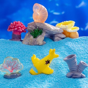 Bán buôn sáng tạo dưới nước Thế giới cá san hô tàu ngầm vi cảnh quan cảnh quan nhỏ đồ trang trí Nhựa Tùy chỉnh thủ công - Product Image 4