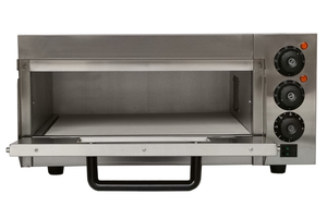 <span class=keywords><strong>Four</strong></span> à pizza <span class=keywords><strong>électrique</strong></span> professionnel à un seul niveau 2 kW avec plaque en pierre pour boulangerie et petite cuisine - Product Image 5