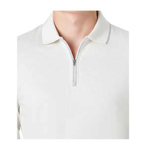 Men Polo <b>Shirt</b> with Zipper Polo zip <b>t</b>- <b>Shirt</b> stand <b>Collar</b> Polo <b>t</b> <b>shirt</b> Custom Logo Men - Product Image 6