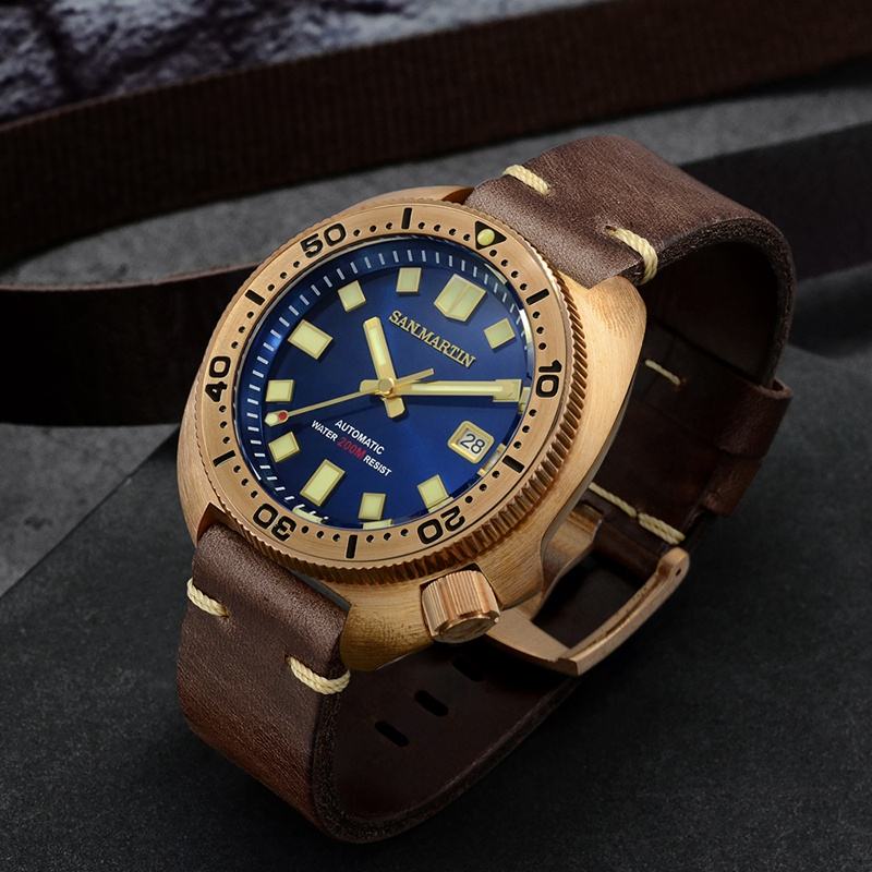 Bronze San Martin Marinemaster San Martin Tuna Watch San Martin