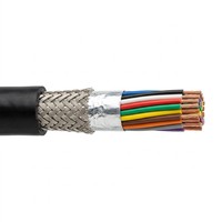 Doppelt Abgeschirmter Flammhemmender Mehradrig-Kabelstrang 18AWG Verzinntes Kupfer PVC-Isoliert Geschirmt Industrielles Auto-Heizkabel Typ 758