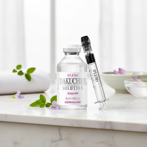 DERMALINE D'LEXO Bakuchiol Solución reafirmante Ampolla 35ml Suero para el cuidado de la piel Producto de alta calidad - Product Image 3