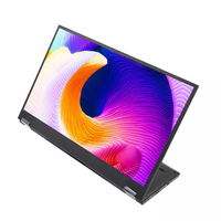Factory New 14-inch Portable Monitor with Laptop with Keyboard Game IPS Screen Mobile Phone Switch Display