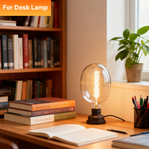 Cổ 7 Wát <span class=keywords><strong>AC</strong></span> <span class=keywords><strong>LED</strong></span> bóng đèn dây tóc E27 <span class=keywords><strong>120V</strong></span> cổ điển hổ phách đèn 2200K thay đổi độ sáng trang trí Edison nhanh chóng vận chuyển tùy chỉnh - Product Image 4