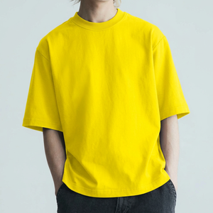เสื้อยืดสตรีทแวร์วินเทจพิมพ์โลโก้ตามสั่ง ทรงโอเวอร์ไซส์ แขนสั้น คอกลม ผ้าฝ้าย 100% ระบายอากาศได้ดี - Product Image 6