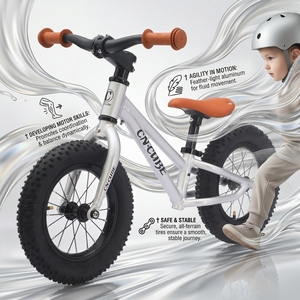 Meilleure Vente : Vélo d'Équilibre pour Enfants en Acier <span class=keywords><strong>Carbone</strong></span> de 12 Pouces, Robuste, Sans Pédales, pour l'Apprentissage de la <span class=keywords><strong>Course</strong></span>, Logo Personnalisable - Product Image 4
