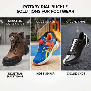 Lacci per scarpe Click-Twist in stile retrò, di tendenza estiva, per stivali, abbigliamento da lavoro, calzature casual e da esterno, con sistema di allacciatura a manopola Twist-Lock - Product Image 6