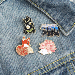 Fabricación de pines y broches surtidos personalizados de esmalte duro, de dibujos animados, bonitos, DIY, de anime suave, para solapa, joyería y <span class=keywords><strong>sombrero</strong></span> - Product Image 1