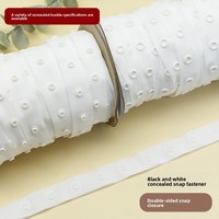 Sangle de fixation invisible de 20 mm avec boucle séparée pour chemises et housses de couette