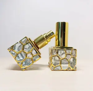 Arabische Spray Glazen Etherische Olie Fles Arabische Parfum Attar Flessen Oud Olie Glass 10Ml Parfum Fles