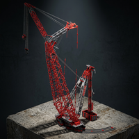 Ensemble de construction de grue sur chenilles lourde SK6000, modèle de véhicule d'ingénierie Technic en briques, jouet d'assemblage DIY, cadeau pour adulte