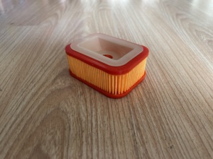 Yellow and <b>Red</b> Color <b>Paper</b> Air Filter Good Quality Chainsaw Parts <b>Paper</b> Air Filter - Product Image 2